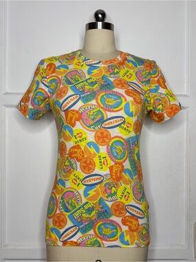 Hysteric Glamour sticker print tee